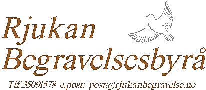 Logo, Rjukan begravelsesbyrå