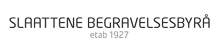 Logo, Slaattene begravelsesbyrå